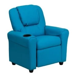Emma And Oliver Contemporary Kids Recliner With Cup Holder And Headrest -Professional Childrens Furniture Store GUEST 005e87a7 e28d 482b a52e be799dcc62fd