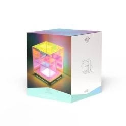 Teen Iridescent Acrylic LED Cube Novelty Table Lamp - West & Arrow -Professional Childrens Furniture Store GUEST 01fc000f 7ab7 43ee b06e aa17113a2c0d