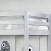 Kids' Twin Caspian Study Loft With Chair And Hanging Nightstand Gray - Hillsdale Furniture