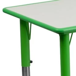 Emma And Oliver 23.625"W X 47.25"L Rectangular Plastic Height Adjustable Activity Table 17 Emma And Oliver 23.625"W X 47.25"L Rectangular Plastic Height Adjustable Activity Table -Professional Childrens Furniture Store GUEST 0672bb01 5201 400b bd1a 7ebe025b1a5d