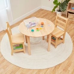 ECR4Kids Three Rung Ladderback Chairs With Storage, 2-Pack - Natural -Professional Childrens Furniture Store GUEST 079efd91 8c25 405e a7b4 6459e26d5341