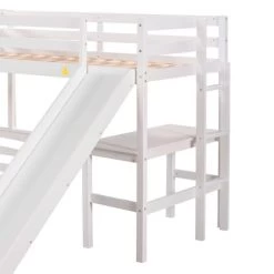 Twin Over Full Bunk Bed With Twin Size Loft Bed With Desk, Slide And Full Length Rail - ModernLuxe 17 Twin Over Full Bunk Bed With Twin Size Loft Bed With Desk, Slide And Full Length Rail - ModernLuxe -Professional Childrens Furniture Store GUEST 0b1940ac 8305 4008 9f3d 3449a93ff9e2