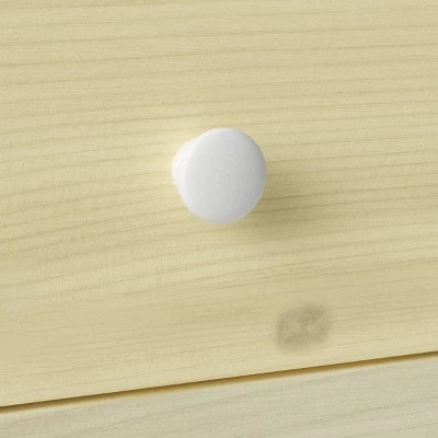 Wood Kids' Nightstand Knock Down White/Natural - Pillowfort™ 4 Wood Kids' Nightstand Knock Down White/Natural - Pillowfort™ - Image 4