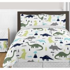 4pc Mod Dinosaur Art Prints Set - Sweet Jojo Designs -Professional Childrens Furniture Store GUEST 0c1e71a7 6c9a 496b 9a80 4165bf950f97
