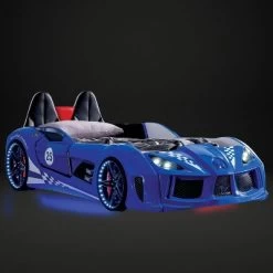 Twin Tarryton Car Bed With LED Lights And Sound - MiBasics -Professional Childrens Furniture Store GUEST 0dd65522 2b64 4aa7 8f7c 950adc679c31