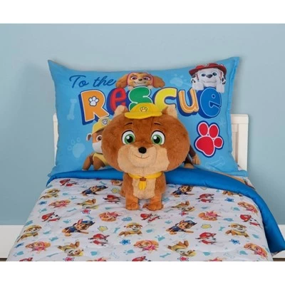 PAW Patrol Movie Junior Patroller MINI Pillow Buddy Yellow 6 PAW Patrol Movie Junior Patroller MINI Pillow Buddy Yellow - Image 6