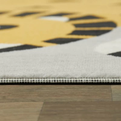 4'x6' Little Lion Kids' Rugs Yellow - Balta Rugs 3 4'x6' Little Lion Kids' Rugs Yellow - Balta Rugs - Image 3