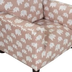 Nuea Elephant Print Kids' Chair Pink - HOMES: Inside + Out -Professional Childrens Furniture Store GUEST 11d479f4 39dc 4c99 aa36 9786c5ade6d2