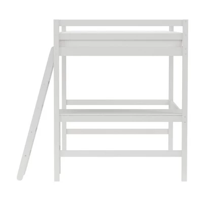 Full Caspian Loft Bed White - Hillsdale Furniture 5 Full Caspian Loft Bed White - Hillsdale Furniture - Image 5