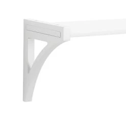 36" Topsy Turvey 2 In 1 Kids' Shelf With Brackets For Underneath Or Facing Upward White - InPlace -Professional Childrens Furniture Store GUEST 1352582e c5fa 412d 9387 4e251fdeec18