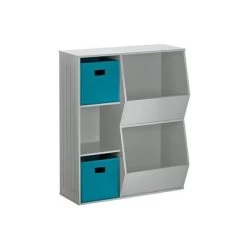 3pc Kids' Floor Cabinet With 2 Bins Set - RiverRidge Home -Professional Childrens Furniture Store GUEST 1384679d 978e 46ac 9ea4 f81f200b3ccb