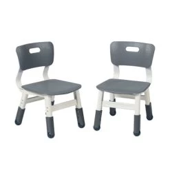 ECR4Kids Resin Classroom Chairs, Indoor Kids Seating With Adjustable Seat Height (2-Pack) -Professional Childrens Furniture Store GUEST 161ed653 d9aa 4307 9da4 7fd655bdd53d