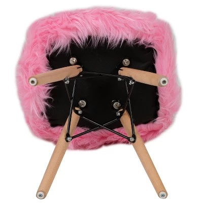 Flash Furniture Kids Shaggy Dog Accent Chair 7 Flash Furniture Kids Shaggy Dog Accent Chair - Image 7