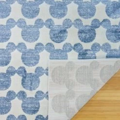 Disney Mickey Mouse Barcelona 7'10"x10' Indoor Area Rug Blue -Professional Childrens Furniture Store GUEST 17f3e99b ab42 4da9 a9a4 5d61439ca0b7