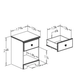 Summer Breeze 1 Drawer Nightstand Blueberry - South Shore 15 Summer Breeze 1 Drawer Nightstand Blueberry - South Shore -Professional Childrens Furniture Store GUEST 1900149d 9594 48e6 8668 c6fd843a6057