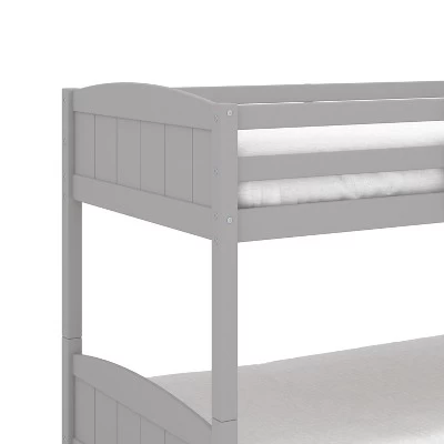 Twin Over Twin Alexis Wood Arch Floor Bunk Bed - Hillsdale Furniture 10 Twin Over Twin Alexis Wood Arch Floor Bunk Bed - Hillsdale Furniture - Image 10