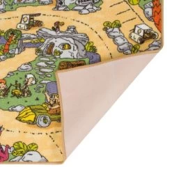 KC CUBS | The Flintstones Boy & Girl Kids City Road Car Vehicle Traffic Educational Learning & Game Play Nursery Classroom Rug Carpet -Professional Childrens Furniture Store GUEST 1d87dcd9 ee67 4e94 bdce ddd97c595590