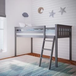 Max & Lily Twin Low Loft Bed