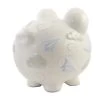 Bank Paper Airplane Piggy Bank - One Bank 7.75 Inches - Money Savings - 36906. - Ceramic - White