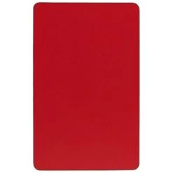 Flash Furniture 30''W X 72''L Rectangular HP Laminate Activity Table - Height Adjustable Short Legs