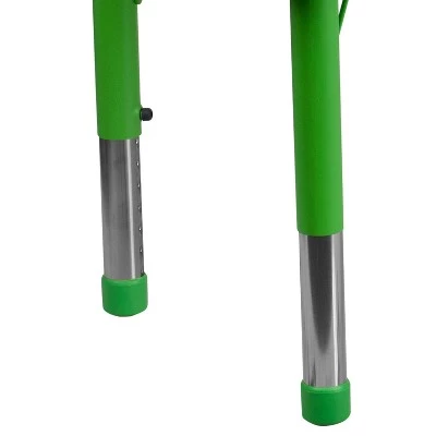 Emma And Oliver 23.625"W X 47.25"L Rectangular Plastic Height Adjustable Activity Table 5 Emma And Oliver 23.625"W X 47.25"L Rectangular Plastic Height Adjustable Activity Table - Image 5