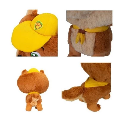 PAW Patrol Movie Junior Patroller MINI Pillow Buddy Yellow 3 PAW Patrol Movie Junior Patroller MINI Pillow Buddy Yellow - Image 3