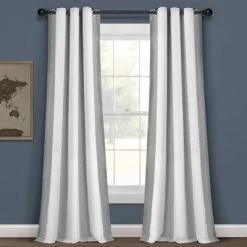 40"x84" Kids' Block Border 100% Lined Grommet Blackout Single Window Curtain Panel - Lush Décor -Professional Childrens Furniture Store GUEST 24956d46 c948 4139 abc0 530ff355dc96