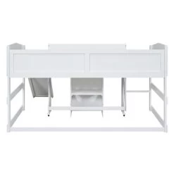 Low Study Loft Bed With Rolling Portable Desk And Chair - ModernLuxe -Professional Childrens Furniture Store GUEST 27f892cc 0814 48cf 99b6 59e50aa8bf19