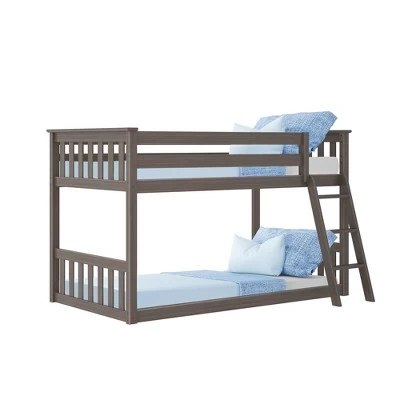 Max & Lily Twin Over Twin Low Bunk Bed 7 Max & Lily Twin Over Twin Low Bunk Bed - Image 7