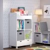Kids' Book Nook Cubby Storage Cabinet With Bookrack - RiverRidge Home