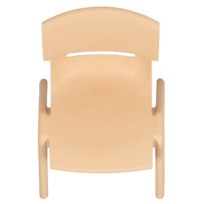 Flash Furniture 2 Pack Plastic Stackable School Chair With 10.5" Seat Height 13 Flash Furniture 2 Pack Plastic Stackable School Chair With 10.5" Seat Height - Image 13