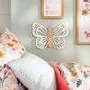 Butterfly Wood Lit Kids' Wall Decor Cream - Pillowfort™