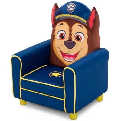 PAW Patrol Chase Figural Upholstered Kids' Chair - Delta Children 3 PAW Patrol Chase Figural Upholstered Kids' Chair - Delta Children - Image 3