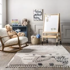 Ailsa Fox Kids Tasseled Area Rug -Professional Childrens Furniture Store GUEST 2d292526 db68 4624 81a9 f7dc2ae28b22