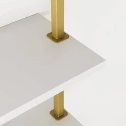 Theo Floating Shelf Gold/White - Nathan James -Professional Childrens Furniture Store GUEST 3096eb03 c458 4f84 a234 1c852691bec9