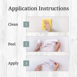 Floral Stems Wall Decor - Decalcomania -Professional Childrens Furniture Store GUEST 334c8f1b cca0 4874 b16b ef4dafc423c5