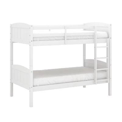 Twin Over Twin Alexis Wood Arch Bunk Bed - Hillsdale Furniture 15 Twin Over Twin Alexis Wood Arch Bunk Bed - Hillsdale Furniture - Image 15