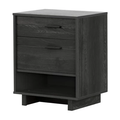 Fynn Nightstand With Cord Catcher - South Shore 10 Fynn Nightstand With Cord Catcher - South Shore - Image 10