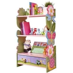 Magic Garden Floral Bookshelf - Fantasy Fields By Teamson Kids -Professional Childrens Furniture Store GUEST 34533c57 8575 4117 b3cb 71a49725eecd