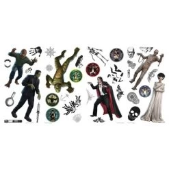 Classic Monsters Peel & Stick Wall Decals White - RoomMates -Professional Childrens Furniture Store GUEST 34c1b43e 3211 48dd af40 1b54b764c613