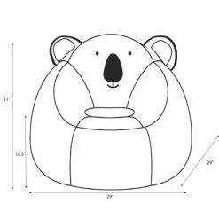 Koala Kids' Bean Bag Chair - Pillowfort™ 9 Koala Kids' Bean Bag Chair - Pillowfort™ -Professional Childrens Furniture Store GUEST 3688780a 0be5 40a4 b824 d6f306089e25