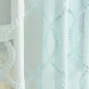 2pk Audrey Poletop Sheer Curtain Panels - Dream Factory