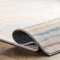 NuLOOM Alise Kids Striped Nursery Or Playroom Area Rug -Professional Childrens Furniture Store GUEST 37698202 9a51 4628 89a9 3d705657eebb