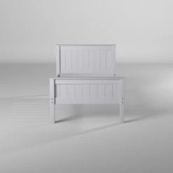 Twin Harmony Wood Platform Bed Dove Gray - Alaterre Furniture -Professional Childrens Furniture Store GUEST 3855bd9a 5385 41d5 9590 a1a2bdc9778d