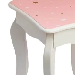 Fashion Twinkle Star Gisele Play Vanity Set Pink/White - Teamson Kids -Professional Childrens Furniture Store GUEST 3a81655a 55dd 455c 9a2e 928085150df1