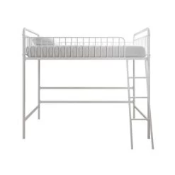 Twin Kaila Metal Loft Bed White - Room & Joy -Professional Childrens Furniture Store GUEST 3a8681a8 917d 4332 aa62 0db68cdda968