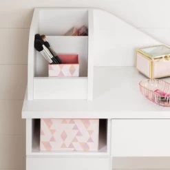 Tiara Makeup Desk Pure White - South Shore -Professional Childrens Furniture Store GUEST 3fab1c26 c027 4493 ac44 d9a1d1dfb631