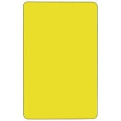 Emma And Oliver 24x48 Rectangle HP Laminate Adjustable Preschool Activity Table