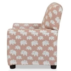 Nuea Elephant Print Kids' Chair Pink - HOMES: Inside + Out -Professional Childrens Furniture Store GUEST 40cd5a77 3935 4f1c b778 1ff7f3c7a03a