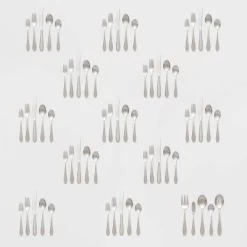 65pc Luxor 18/10 Stainless Steel Flatware Set - Threshold Signature™ -Professional Childrens Furniture Store GUEST 41d60587 a808 4e95 9574 f4d6fbdbb38c